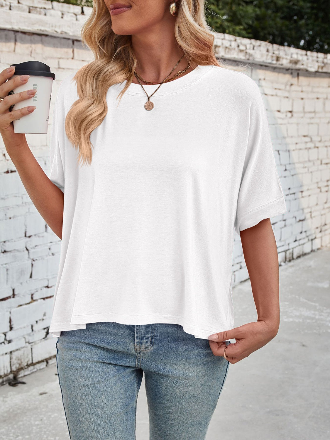 Lovelet Round Neck Half Sleeve T-Shirt