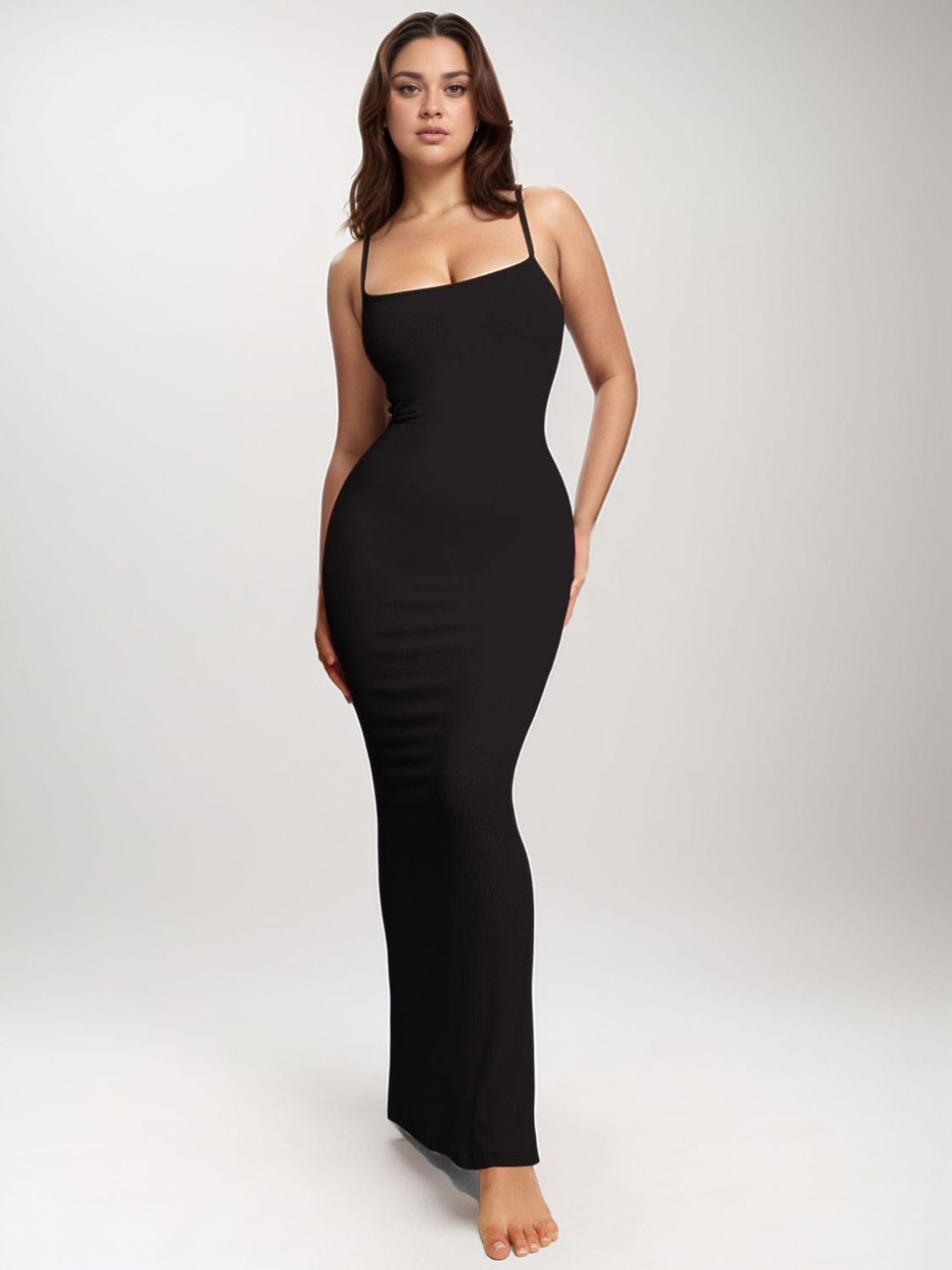 Basic Bae Built-In Shapewear Sleeveless Maxi Dress