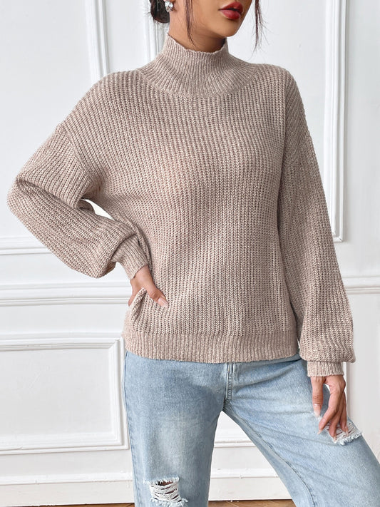 Turtleneck Long Sleeve Sweater