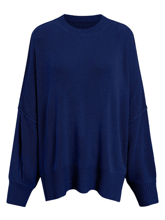 Round Neck Long Sleeve Sweater