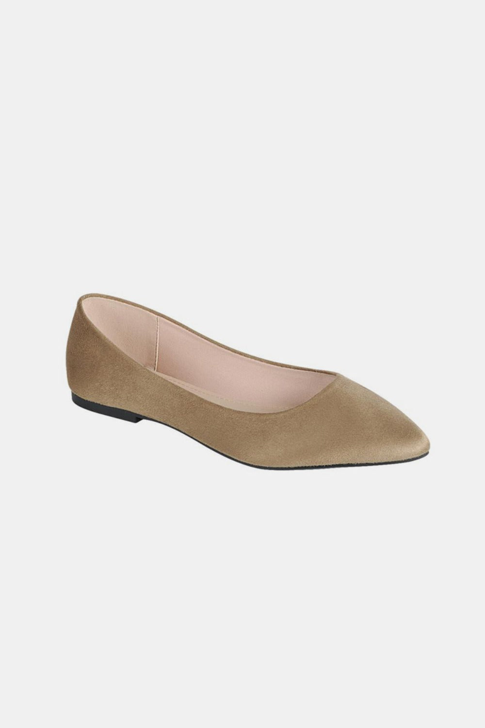 Forever Link Pointy Toe Slip On Flat Loafers