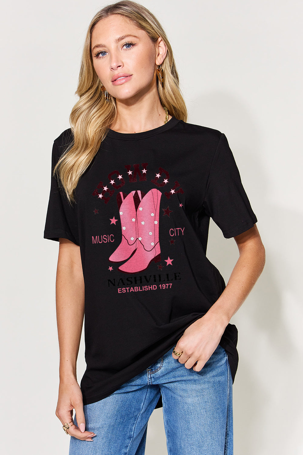 Simply Love Full Size Graphic Round Neck Short Sleeve T-Shirt