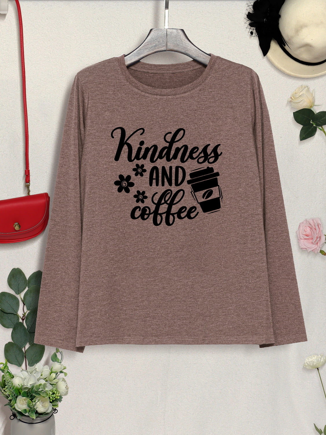 Camiseta Cuello Redondo BONDAD Y CAFÉ