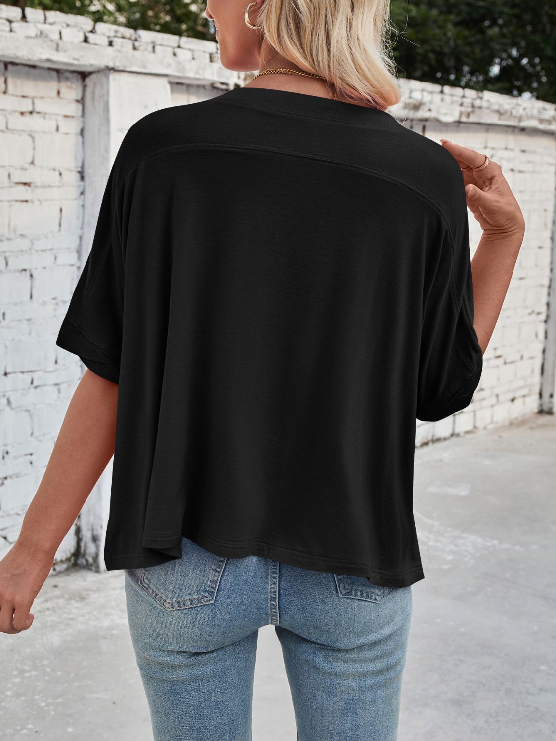 Lovelet Round Neck Half Sleeve T-Shirt