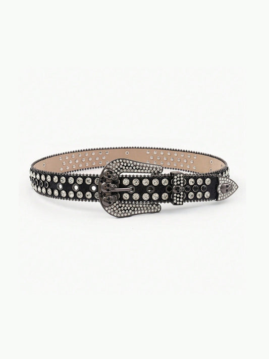 PU Leather Skull Belt