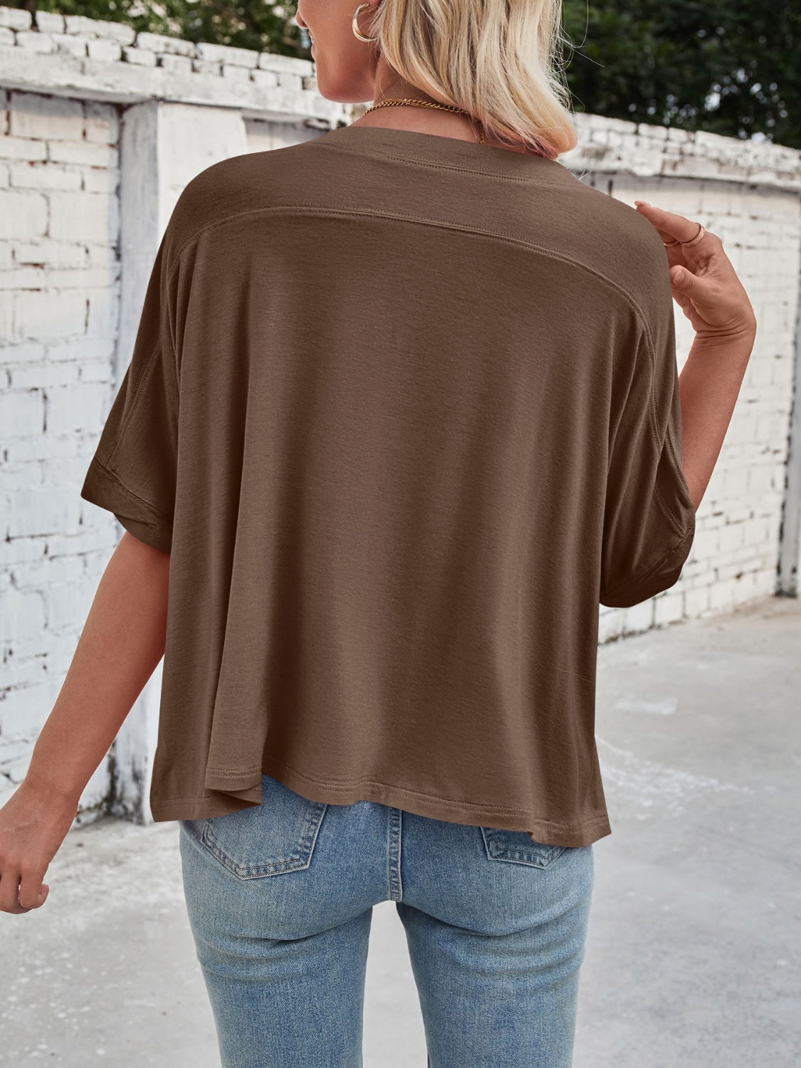 Lovelet Round Neck Half Sleeve T-Shirt