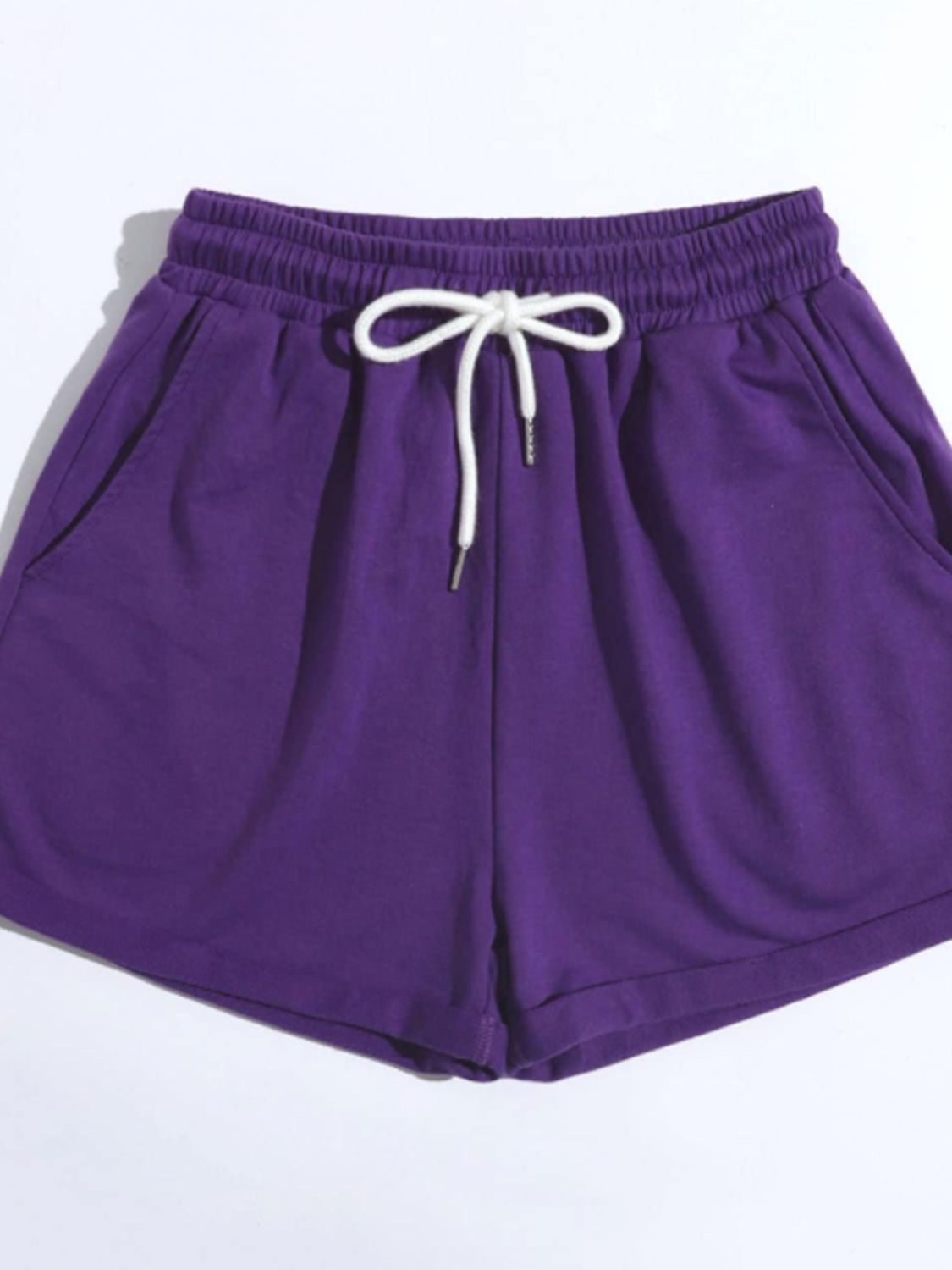 Drawstring Shorts with Pockets