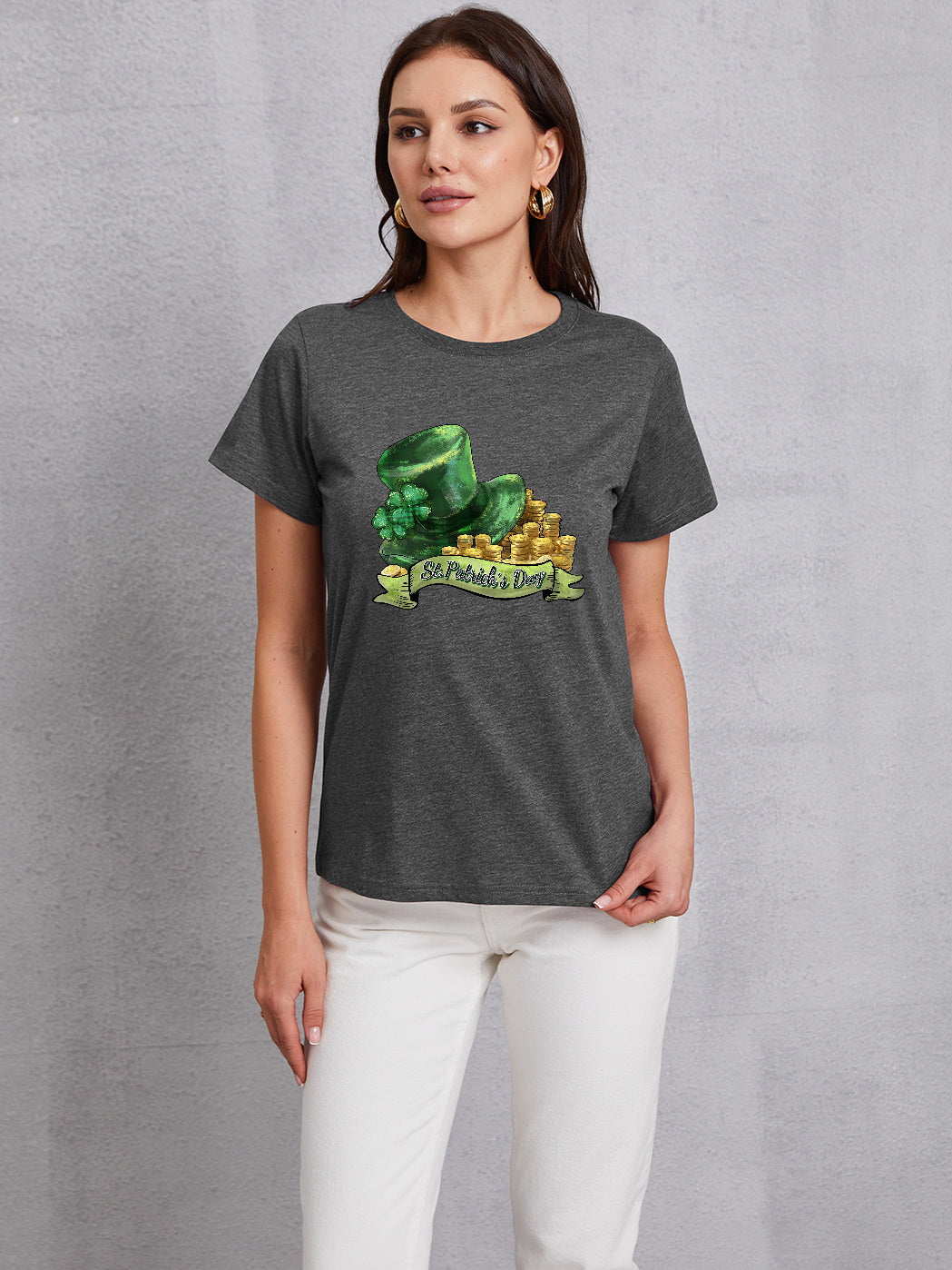 ST. PATRICK'S DAY Round Neck T-Shirt