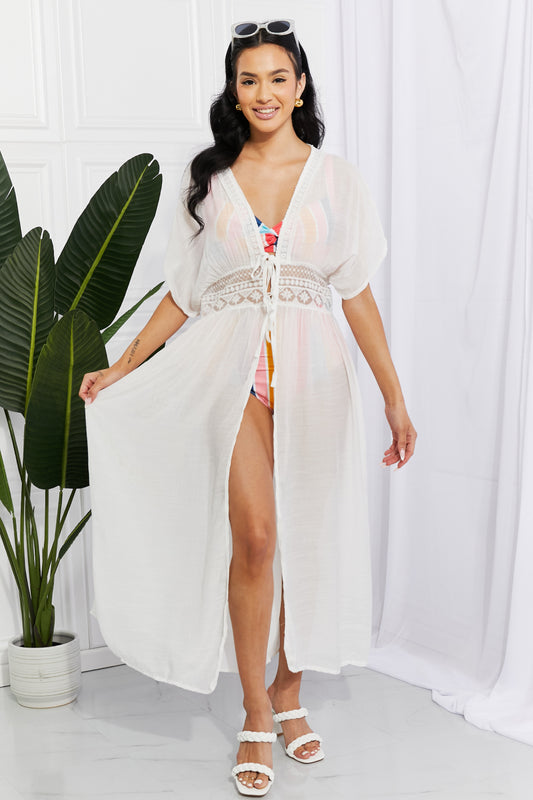 Marina West Swim – Sun Goddess – Gebundener Maxi-Überwurf