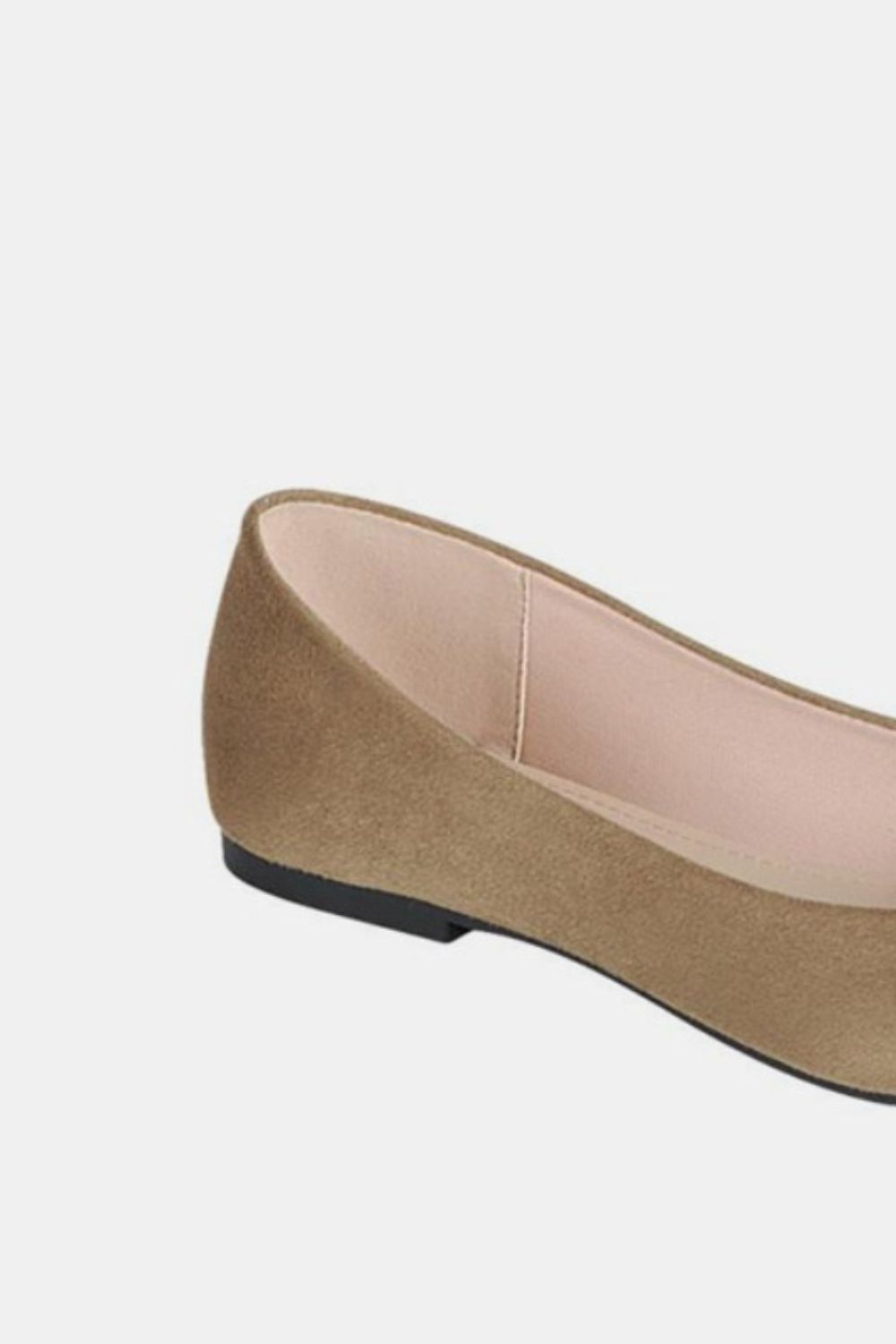 Forever Link Pointy Toe Slip On Flat Loafers