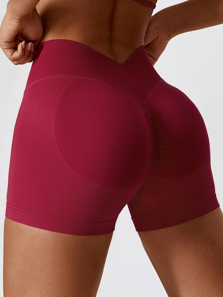 Sport-Shorts mit schmaler Passform und breitem Bund