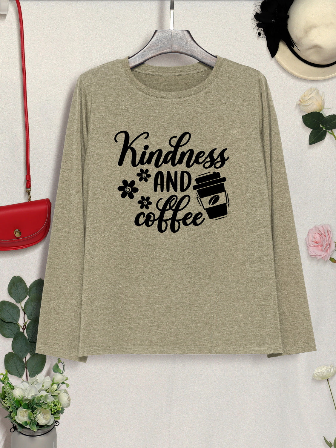 Camiseta Cuello Redondo BONDAD Y CAFÉ