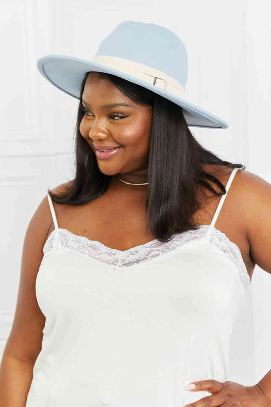 Fame Summer Blues Fedora-Hut