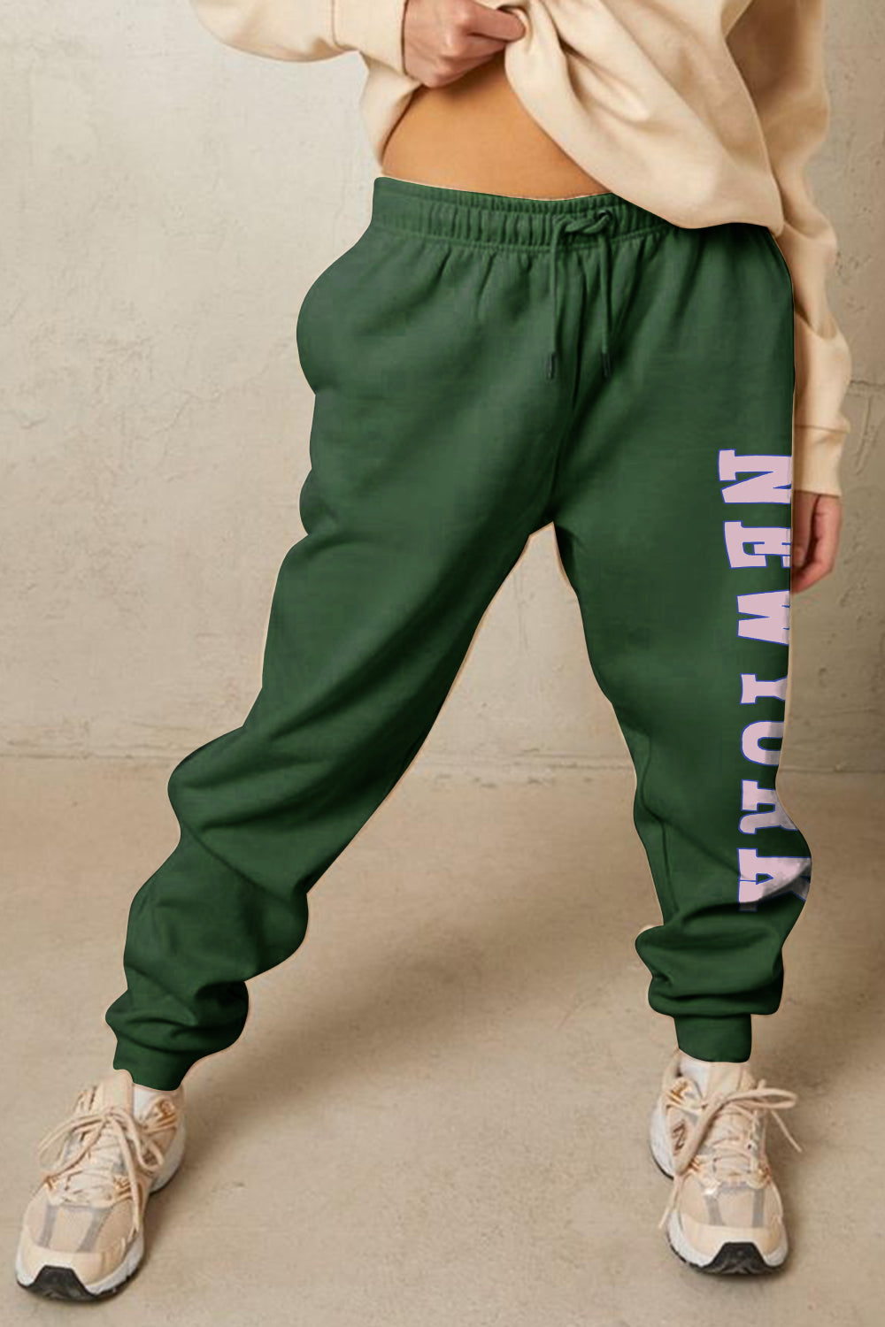 Simply Love Full Size NEW YORK Graphic Sweatpants