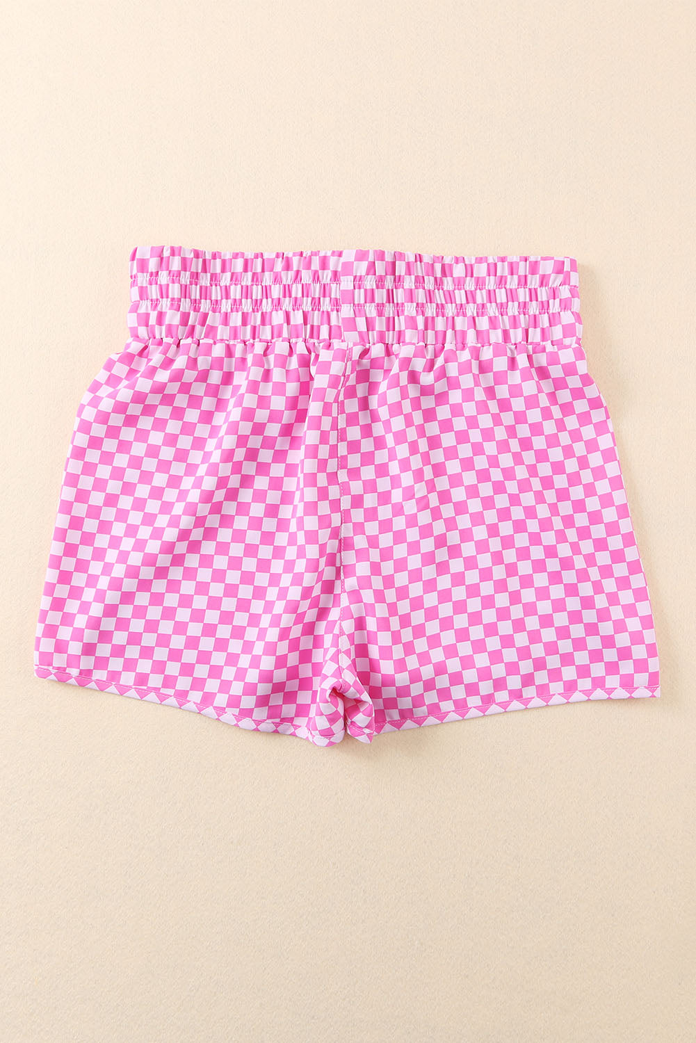 Shorts mit elastischer Taille und Leopardenmuster