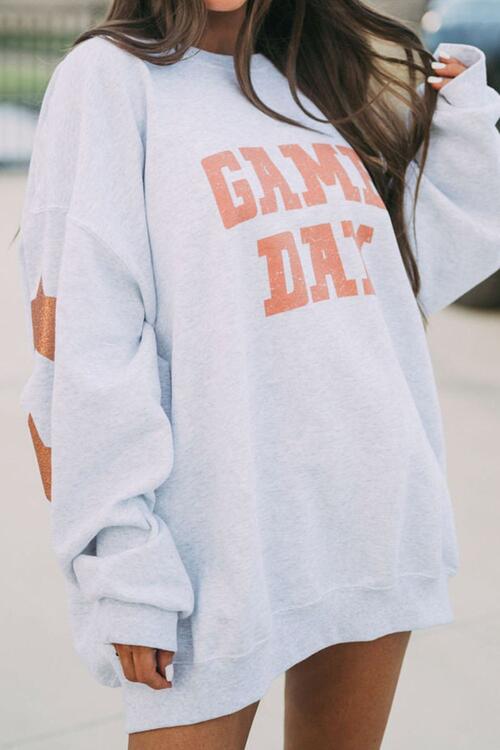 Sudadera de manga larga con cuello redondo GAME DAY