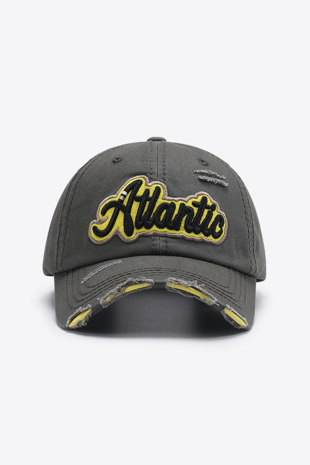 ATLANTIC Baseballkappe mit Grafik im Used-Look