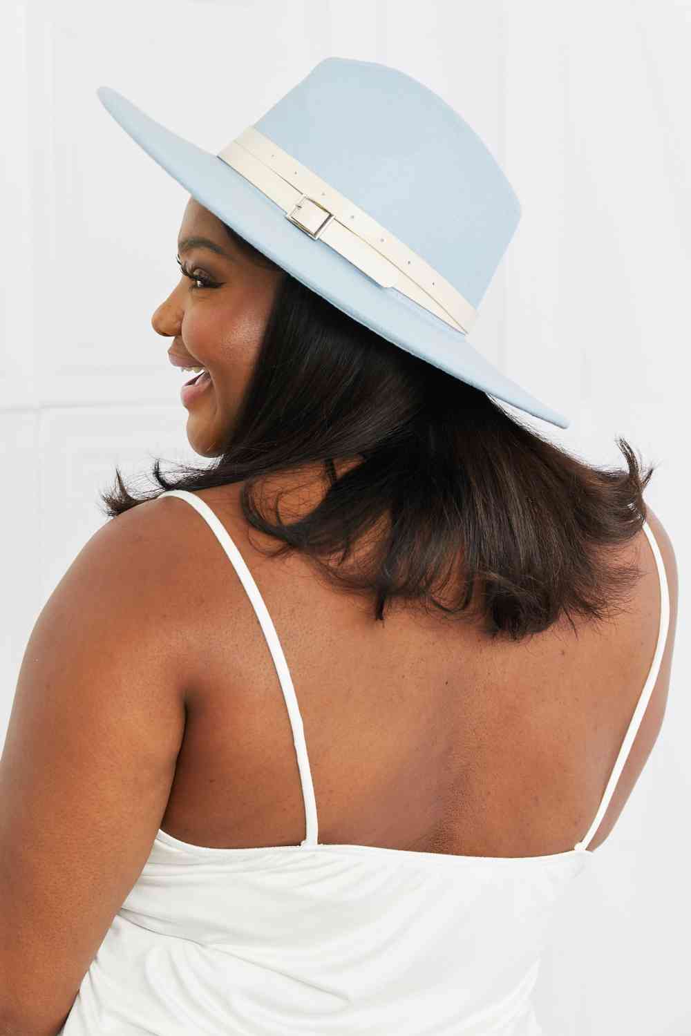 Fame Summer Blues Fedora-Hut