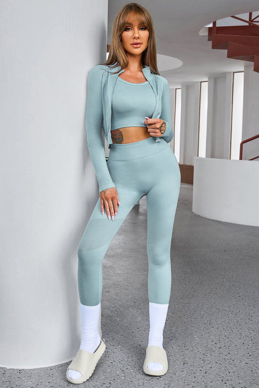 Set aus Tanktop und Hose mit kurzem Active-Look