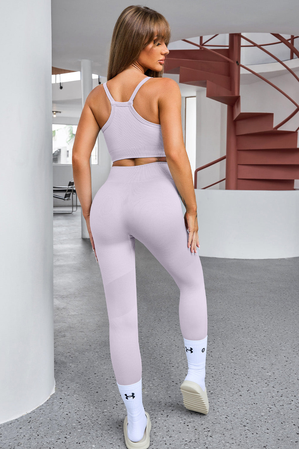 Set aus Tanktop und Hose mit kurzem Active-Look