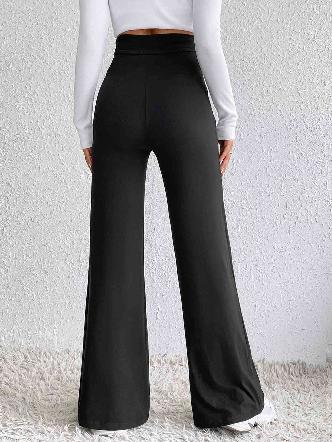 High Waist Flare Pants