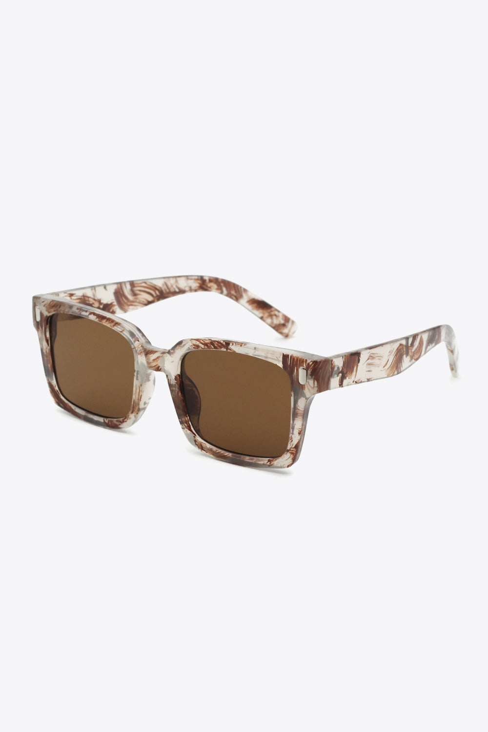 Quadratische Sonnenbrille aus UV400-Polycarbonat