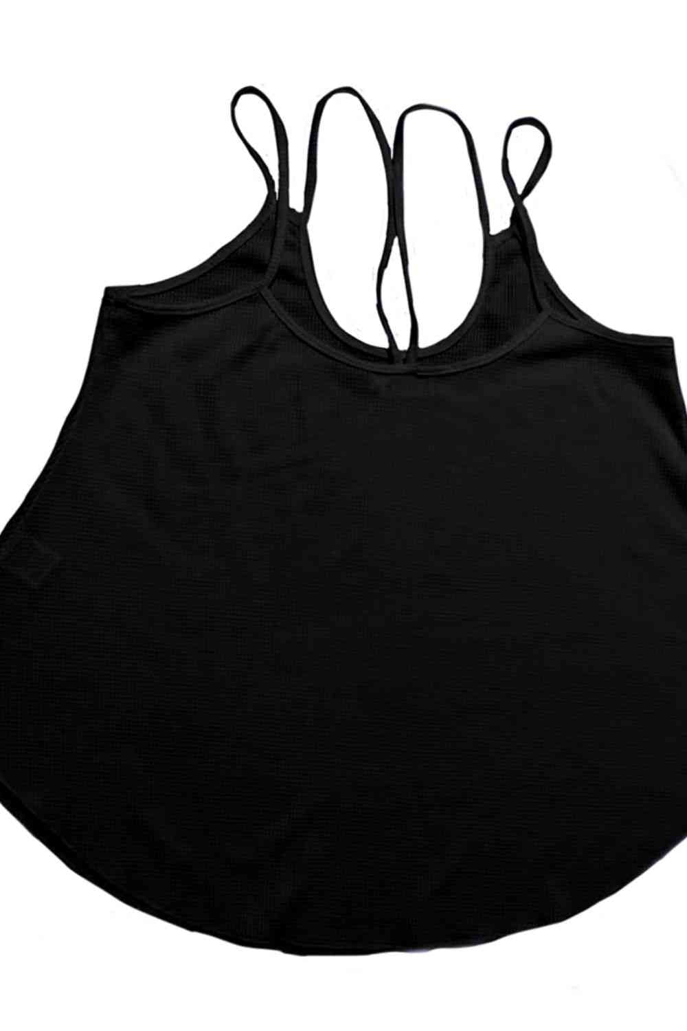 Camisole mit U-Ausschnitt und Doppelträgern