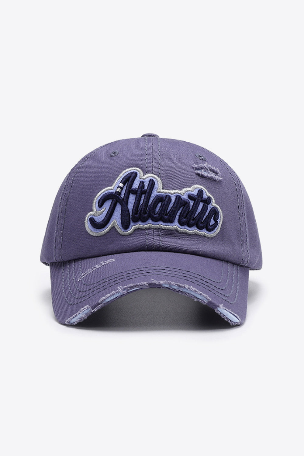 ATLANTIC Baseballkappe mit Grafik im Used-Look