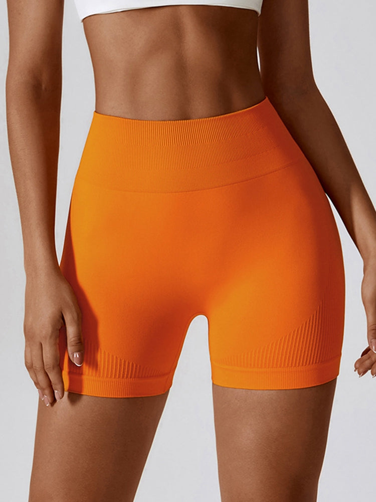 Sport-Shorts mit schmaler Passform und breitem Bund