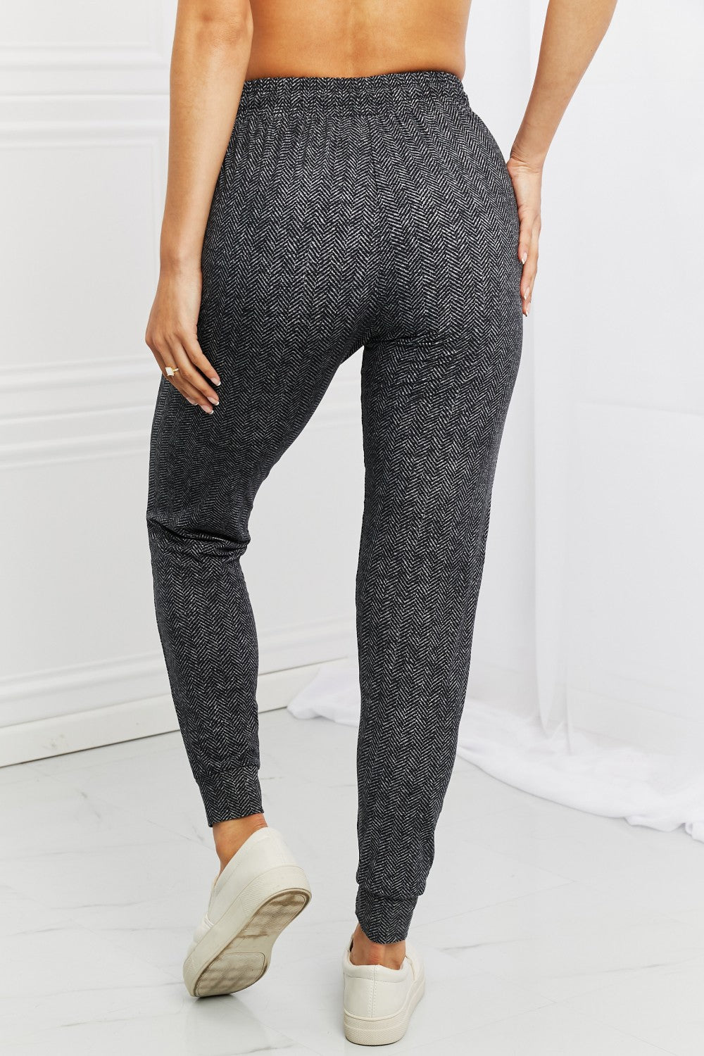 Leggings Depot – Stay In – Jogginghose in voller Größe mit Kordelzug in der Taille