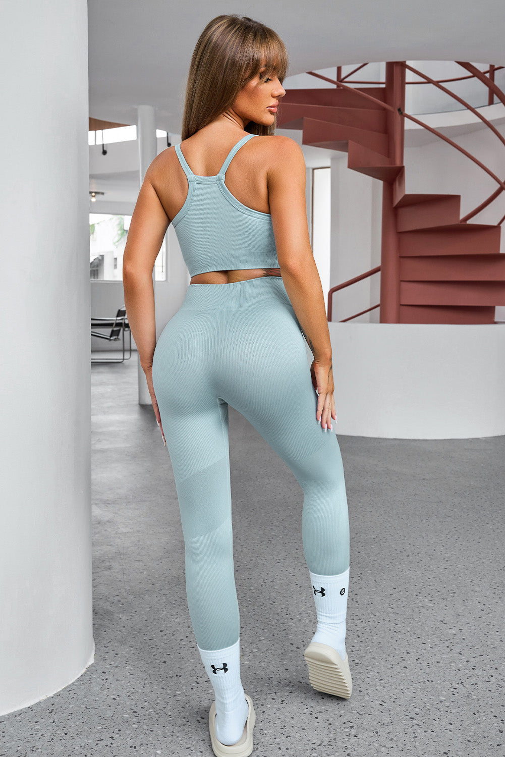 Set aus Tanktop und Hose mit kurzem Active-Look