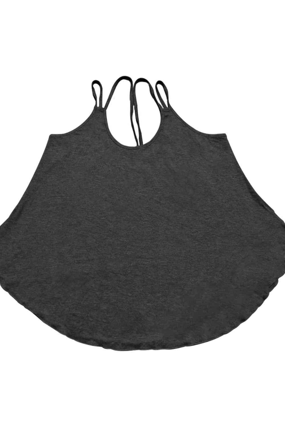 Camisole mit U-Ausschnitt und Doppelträgern