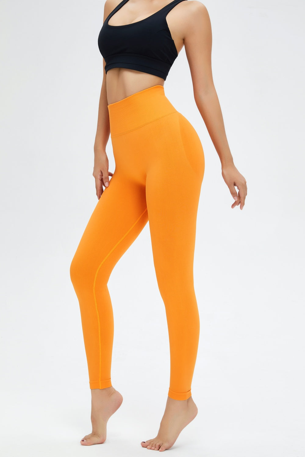 Aktive Leggings mit hoher Taille