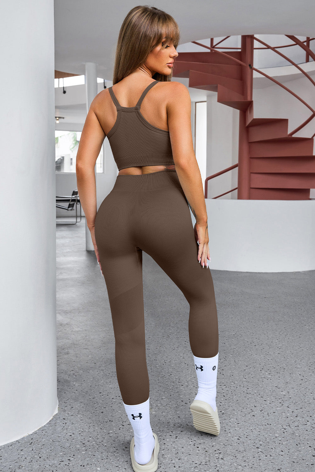 Set aus Tanktop und Hose mit kurzem Active-Look