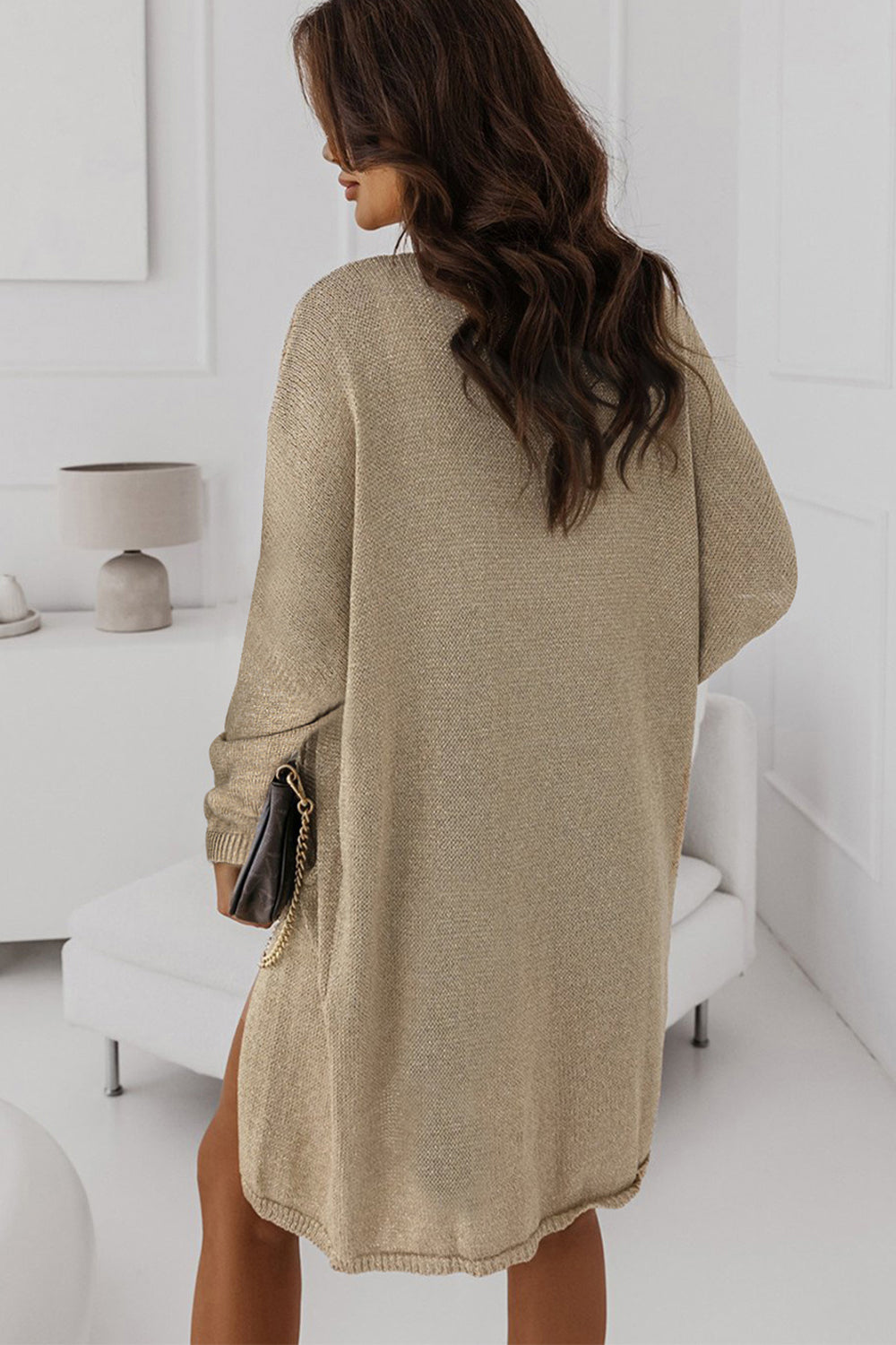 Long Sleeve Pocketed Cardigan