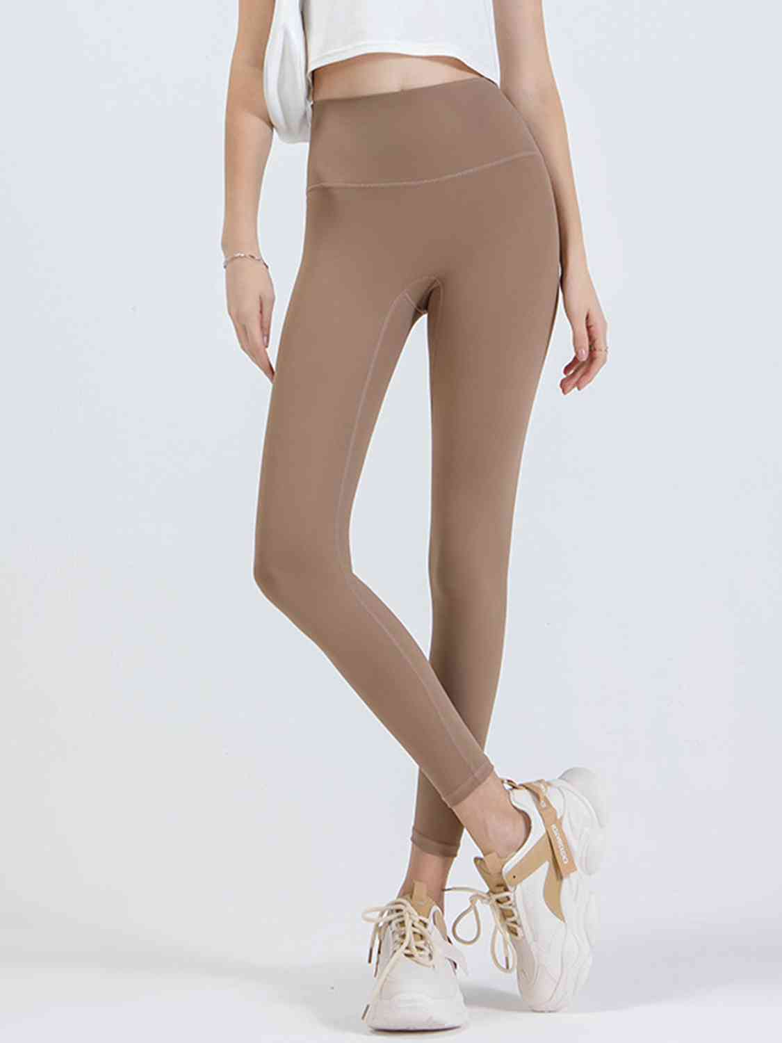 Wide Waistband Sports Leggings