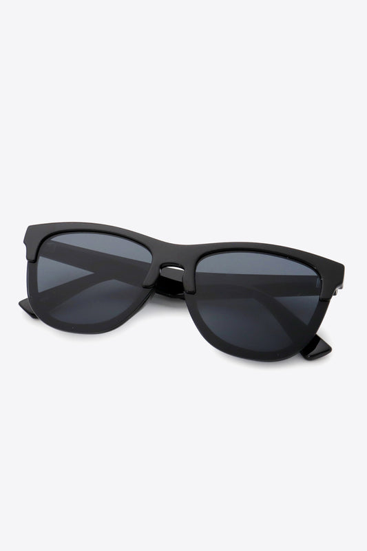 UV400 Browline Wayfarer-Sonnenbrille