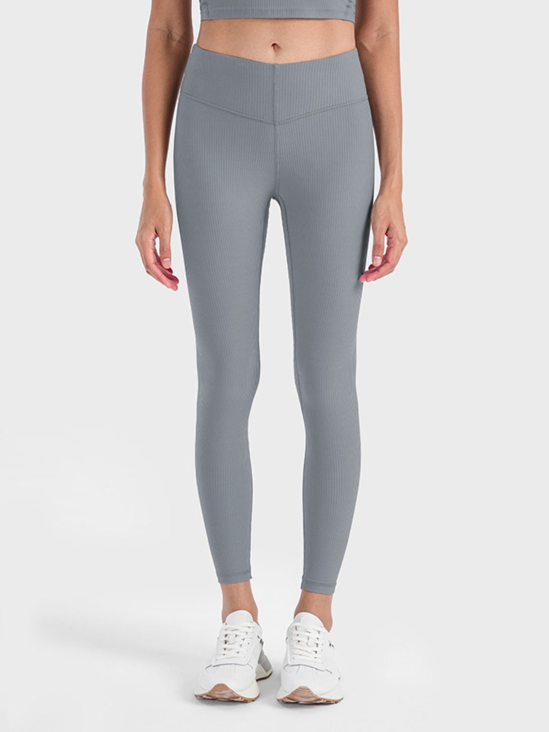 Sport-Leggings mit breitem Bund