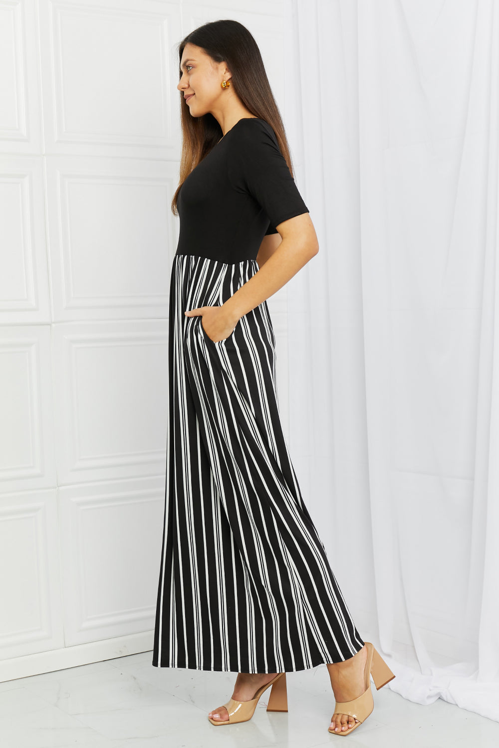 Celeste Essential Full Size Maxi Dress