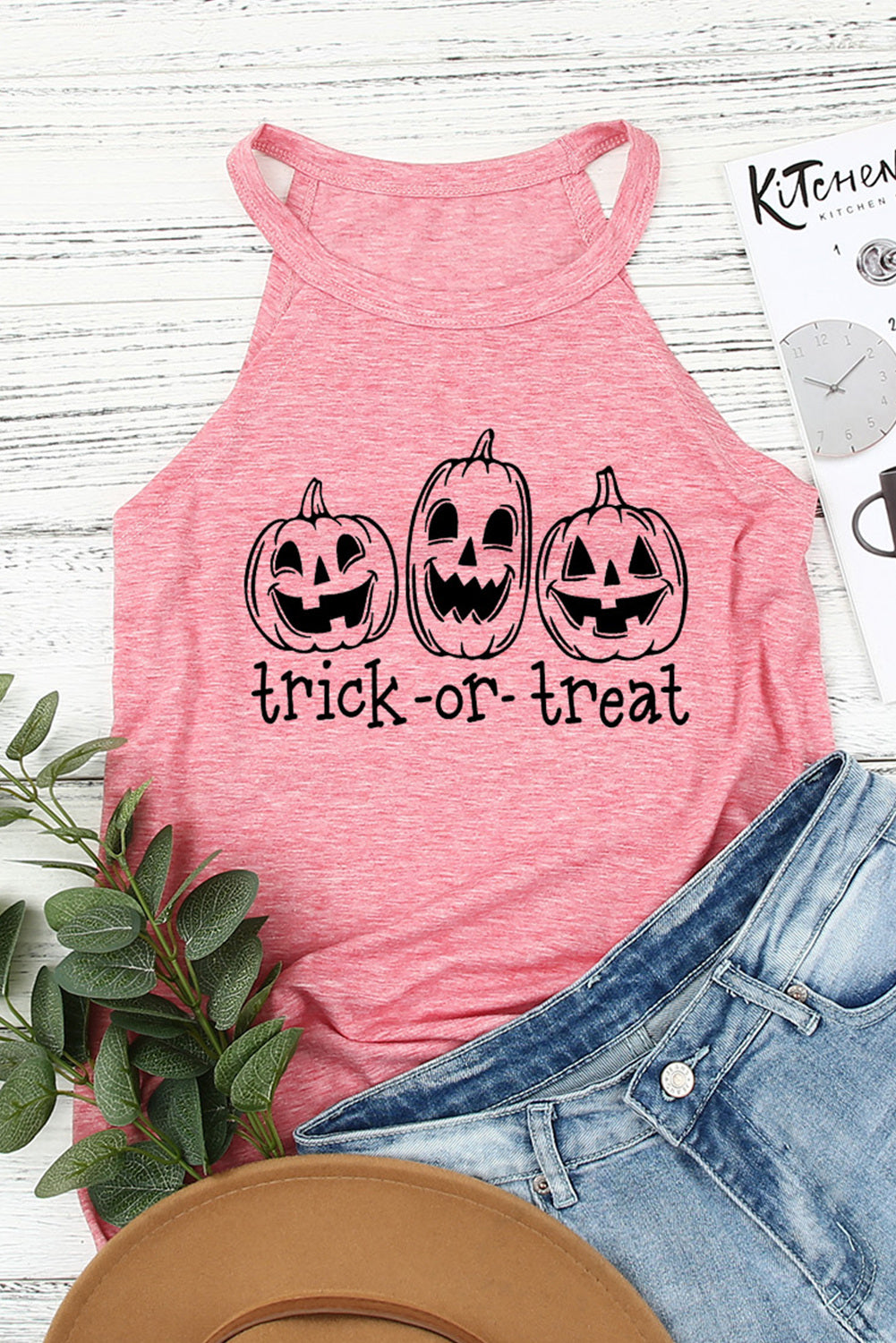 TRICK OR TREAT - Tanktop mit Grafik