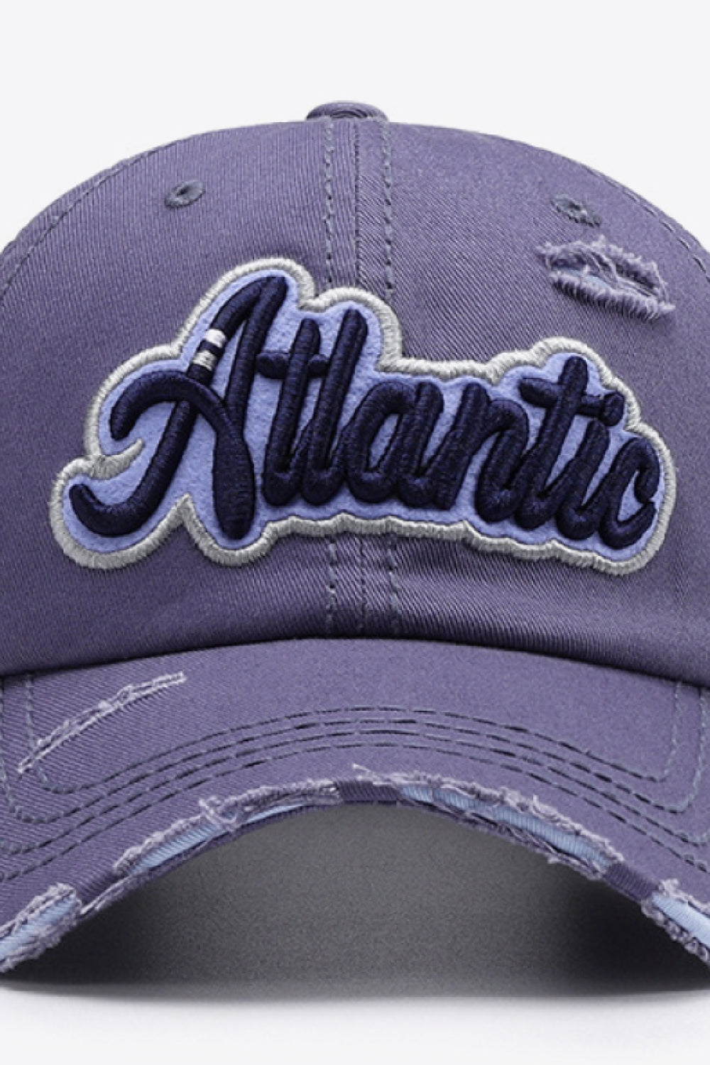 ATLANTIC Baseballkappe mit Grafik im Used-Look