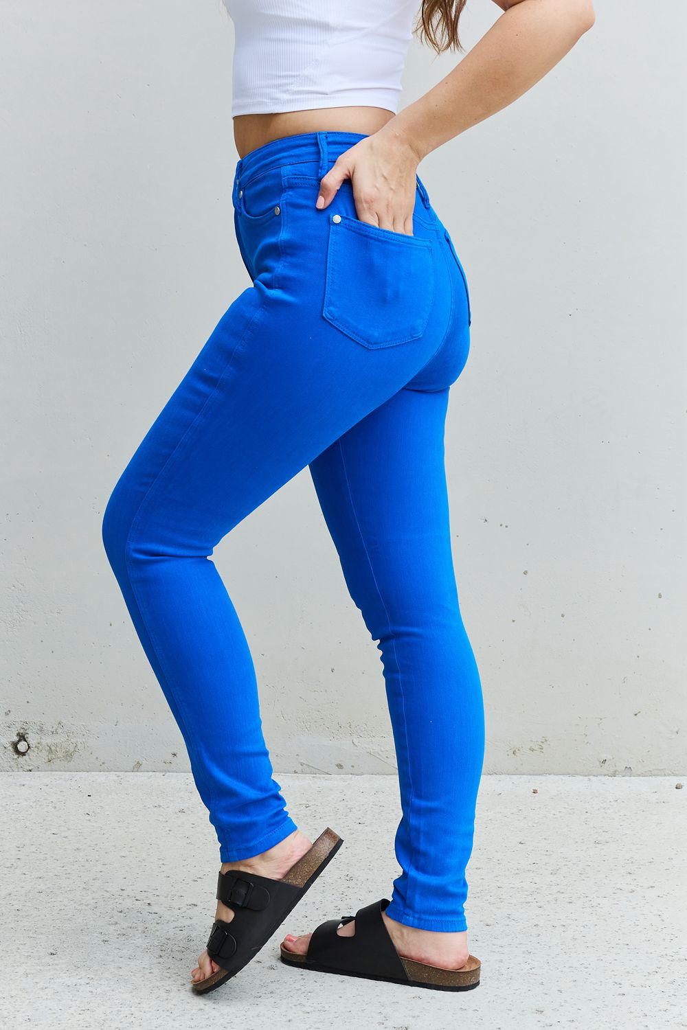 Judy Blue Stacy Full Size High Waist Tummy Control Skinny Jeans