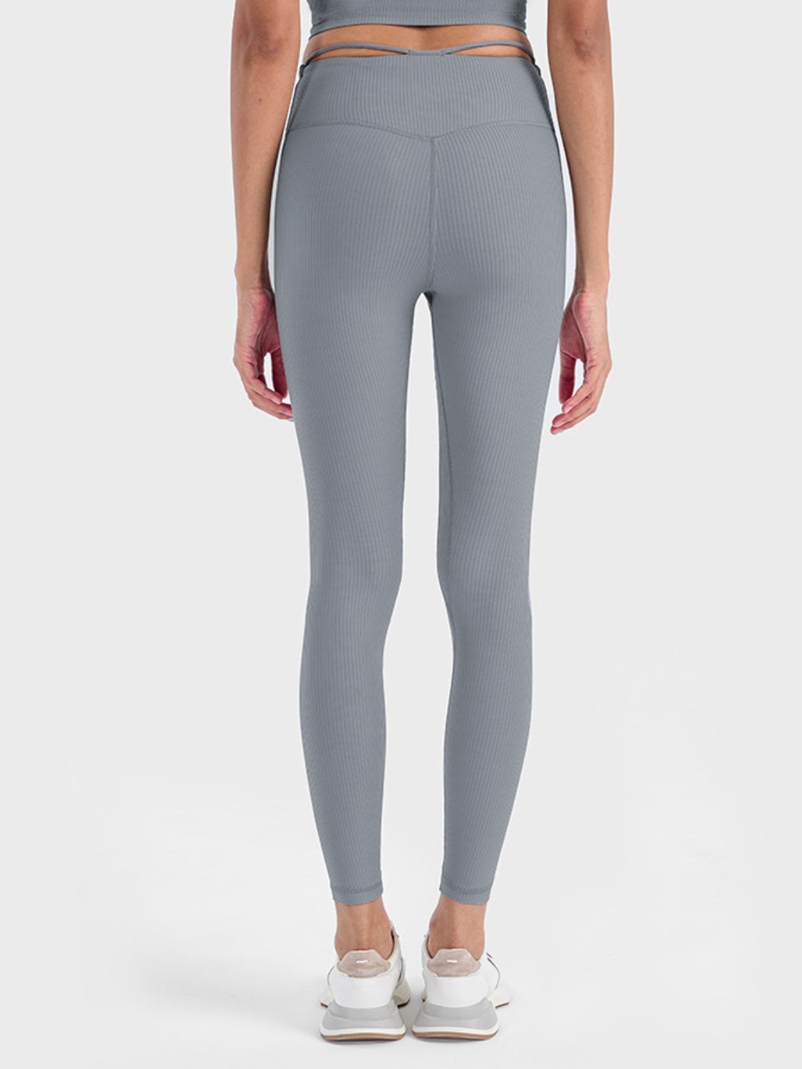 Sport-Leggings mit breitem Bund