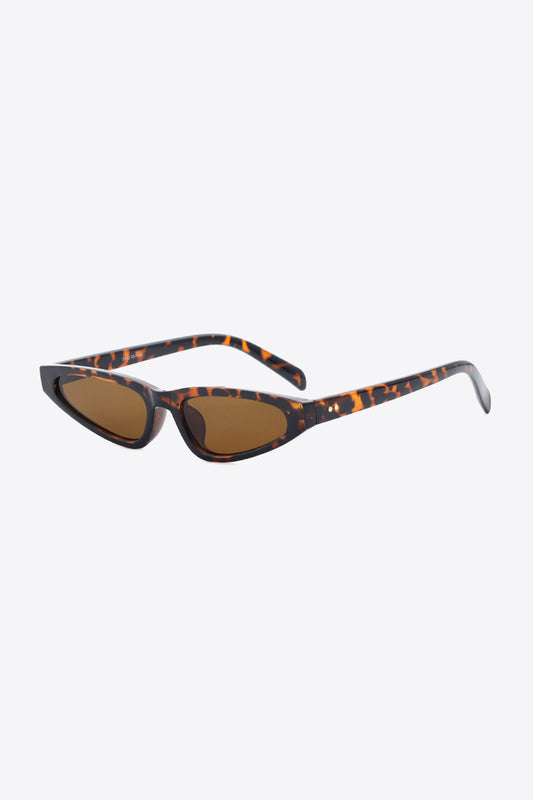 Cat-Eye-Sonnenbrille mit Rahmen aus Polycarbonat, UV400