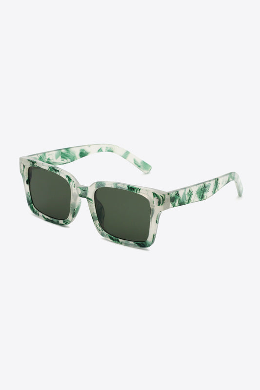 Quadratische Sonnenbrille aus UV400-Polycarbonat