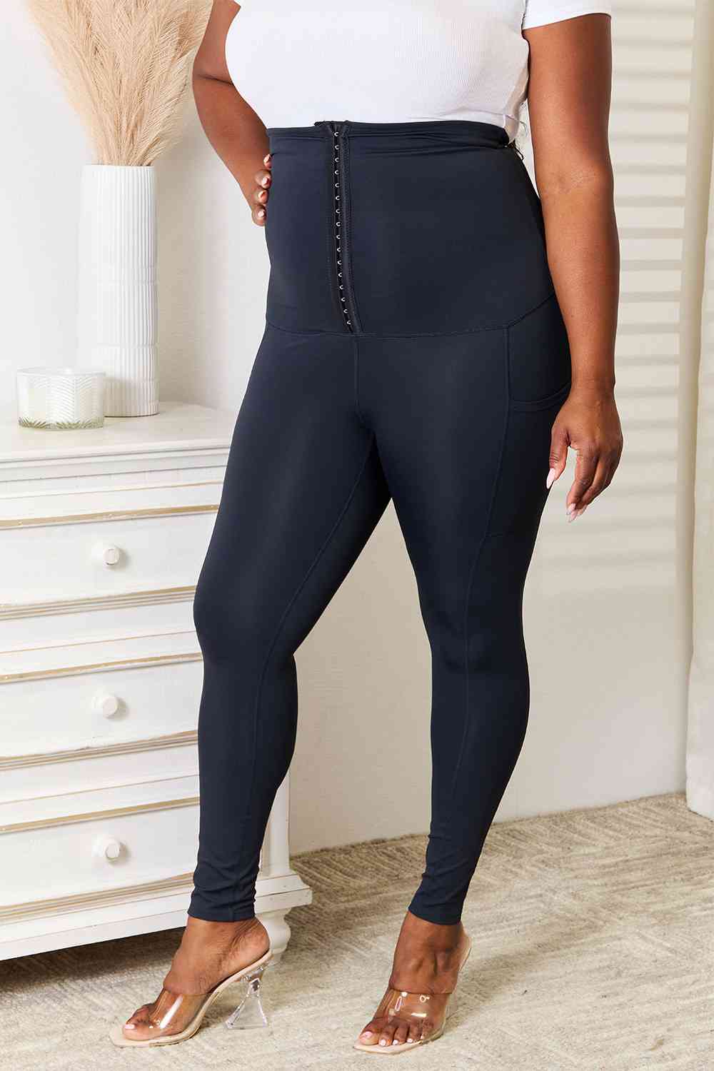 Heimish Taillentrainer-Korsett-Leggings in voller Größe