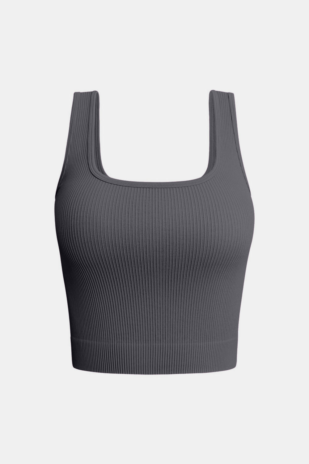 Square Neck Wide Strap Active Tank