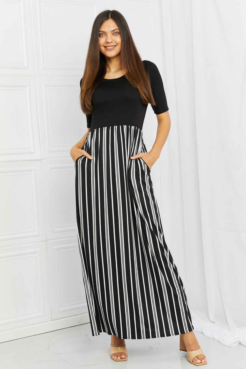 Celeste Essential Full Size Maxi Dress