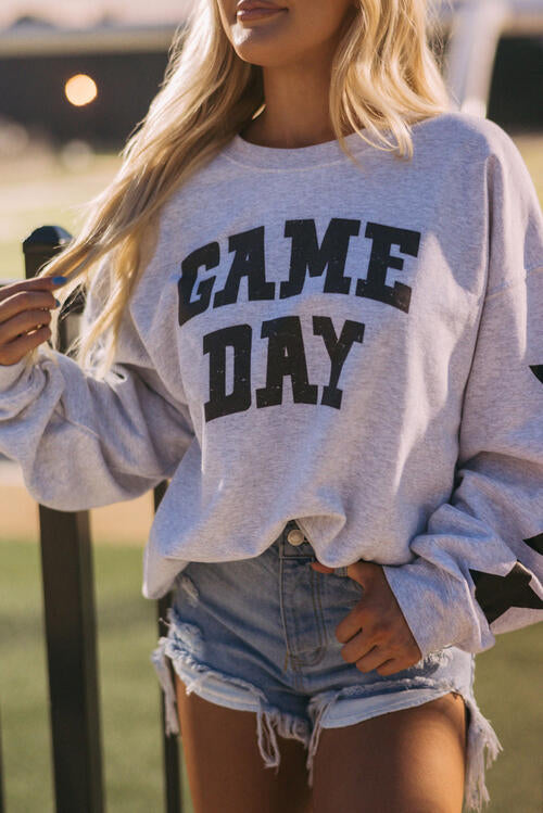 Sudadera de manga larga con cuello redondo GAME DAY